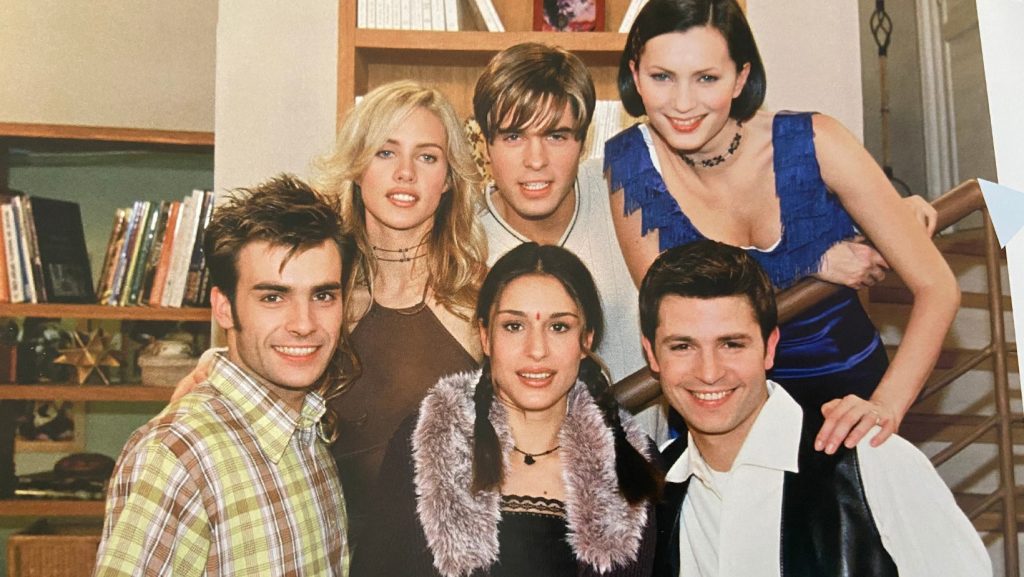 Le casting de la série "Les années bleues"