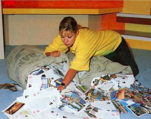 Dorothée et son courrier